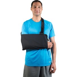 BREG DLX Shoulder Immobilizer VP20105-030 MEDIUM Left/Right BLACK