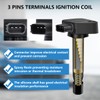 Performance Master Set of 4 Ignition Coils & Pigtail Connector