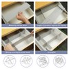 HOTUT Drawer Dividers Adjustable Drawer Storage Organizer, 16 PCS Grid