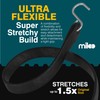 Miloo Rubber Bungee Cords with Hooks - Heavy Duty Tarp