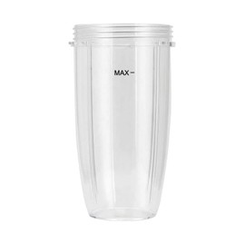 DRERIO 24 oz Cup Compatible with Nutribullet Transparent Cups Replacement Part Juicer Accessories for NUTRiBULLET 900W 600W Blender Juicer Juicer Cup Replacement