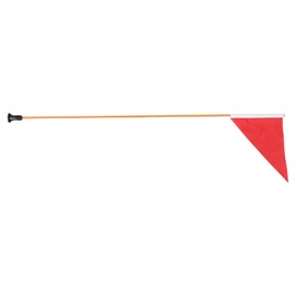 KICHOUSE Kayak Accessory Folding Flag Pole Safety Flag Bright Conspicuous Practical for Boating