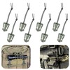 BaraRose Rucksack, String Bundling, Buckle Clip, For Outdoor Use, Backpack,
