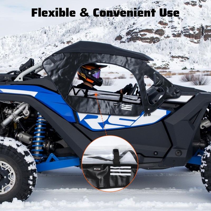 Soft Upper Doors Compatible with Can Am Maverick X3, Upper