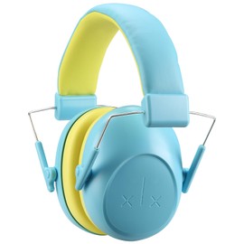 ProCase Hearing Protection Children's Noise Protection Headphones Earmuffs NRR 24 dB Capsule Ear Protection Children Sound Protection for Teenagers Foldable with Adjustable Headband Noise Cancelling