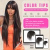 Hairpieces for Women, Real Hair with Fringe, 360° 3D Coverage,