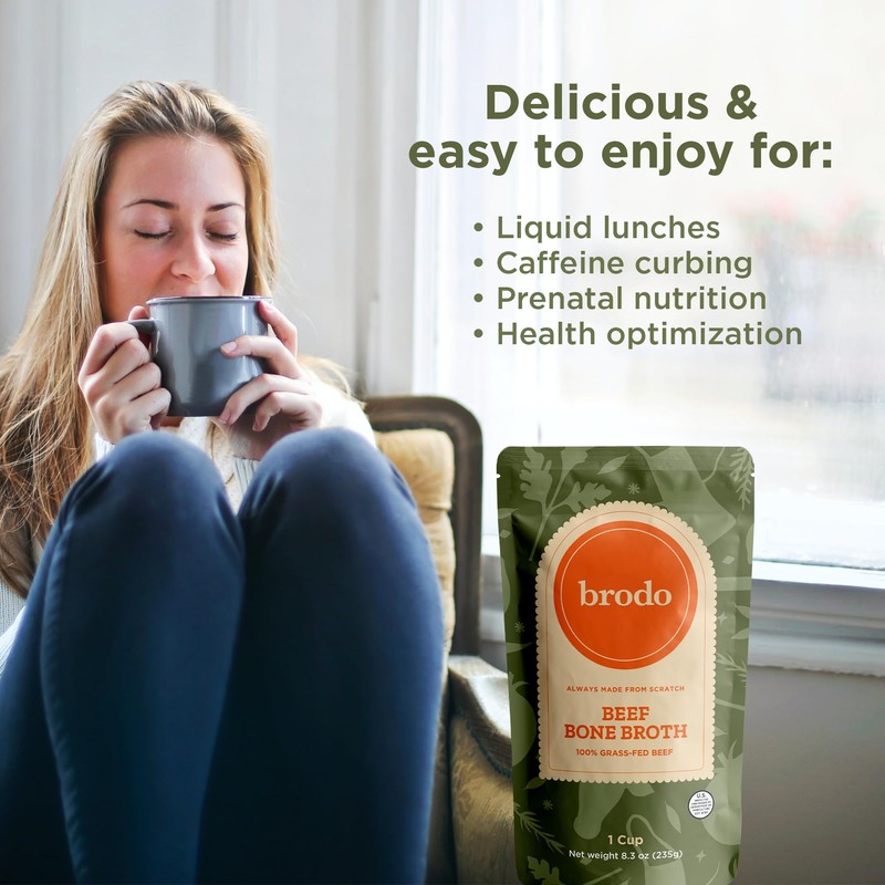 Brodo Classic Variety Pack with Collagen & Protein, Includes Organic