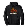 Tree-rantula Xmas Tree Tarantula Arachnid Festive Spider Pullover Hoodie