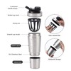 iAbaigla 304 Stainless Steel Protein Mixer Cup, Single Layer with
