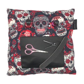 coz-e-nailbar Manicure Cushion Skulls & Roses Nail Varnish Pillow Nail Arm Rest