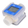 Turbine Digital Diesel Oil Fuel Flow Meter Gauge 1"BSPP For