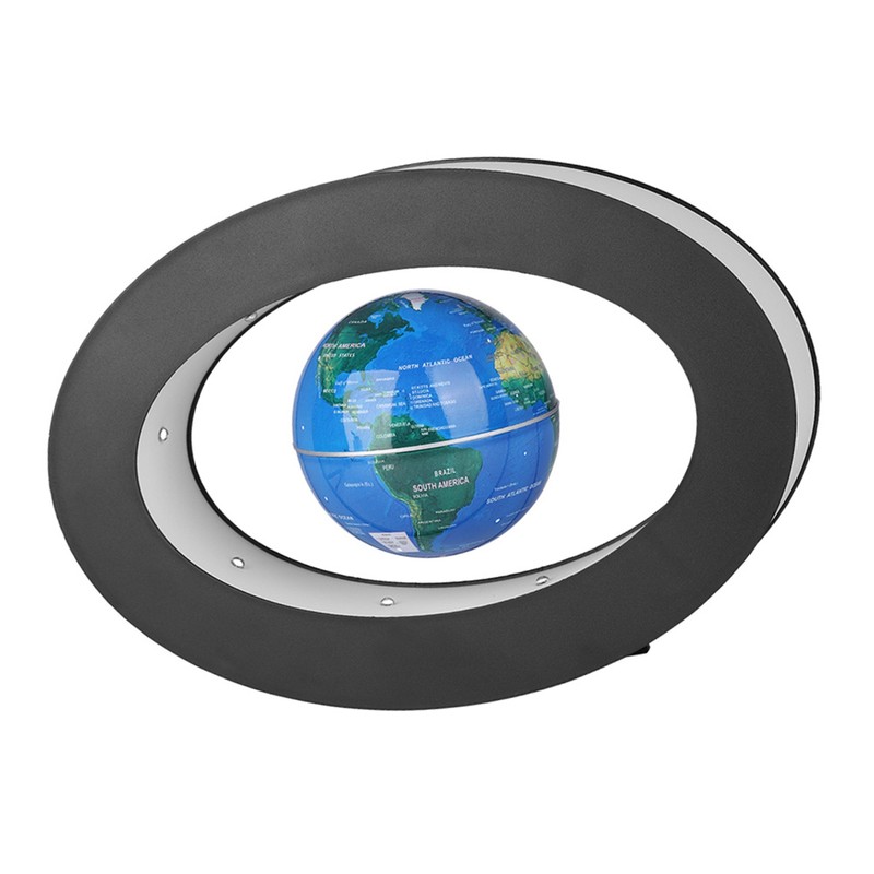 Electronic Magnetic Levitation Floating Globe with LED Light Home Office