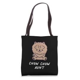 Chow Chow Aunt Kawaii Anime Dog Lover Owner Family Tote Bag