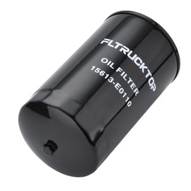 FLTRUCKTOP 15613-E0110 Oil/Lube Filter Compatible with Hino 258 268 338 2005-2020 Replace 57080 BD7325 LF16110