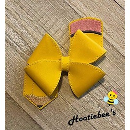 Pencil Vinyl Hair Bow