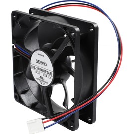 D0925W14B7PZA58 Cooling Fan 14V 0.17A W10799015B Waterproof Silent Cooling Fan, 3-Wire IP55 92X92X25mm