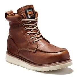Timberland PRO Men's PRO Wedge 6 Inch Moc Soft Toe Industrial Work Boot, Rust-2024 New, 10.5
