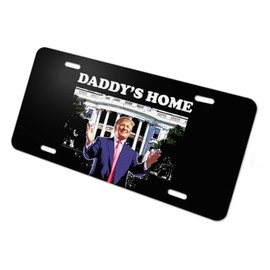 Trump's White House Novelty Metal Vanity Tag License Plate