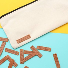 saizone Handmade with Love Fabric Labels, Tags