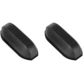 1Pair Replacement Plastic Stud Luggage Feet Pads Baggage Replacement Stud Foot Black Feet Pads for Luggage Bags Suitcase Stand Feet for All Suitcase Luggage and Travel Gear Travel Accessories