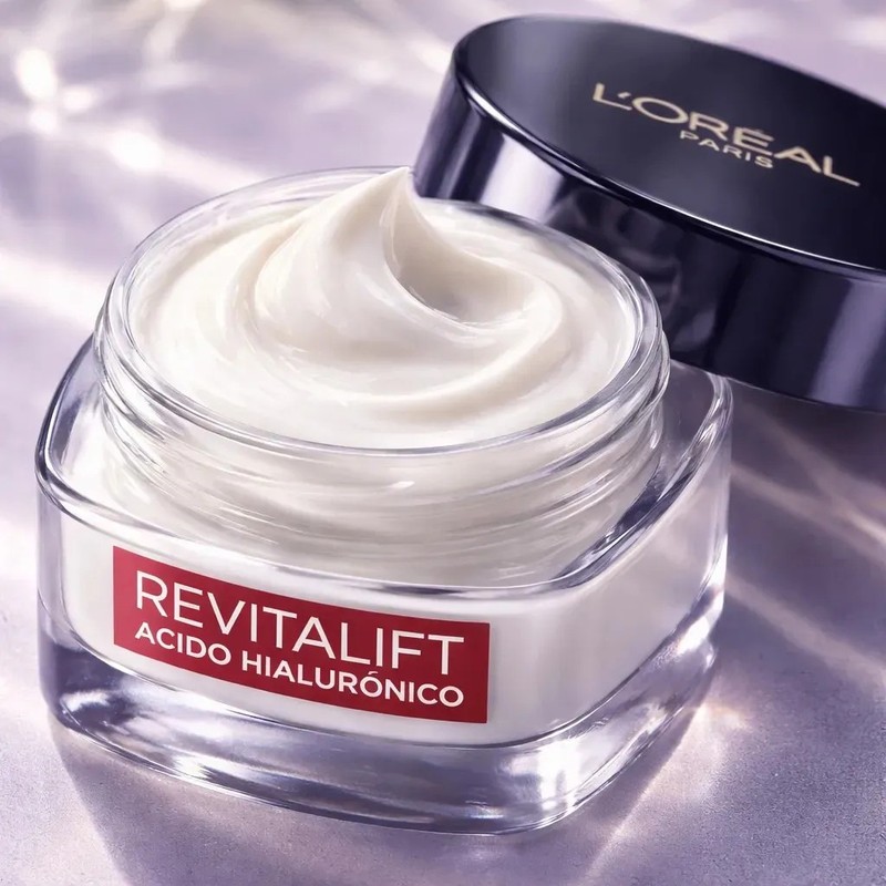 Kit 2 Cremas De Día Loréal Paris Ácido Hialurónico 50ml
