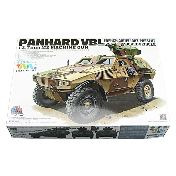 Tigermodel TG-4619 Model Kit VBL 12.7 mm M2 Machine Gun