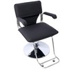 ESPIDOO Heavy Duty Barber Salon Chair: Stainless Steel Hydraulic Styling