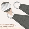 WOLTU Awning, Waterproof, 2.5 x 2.5 x 3.5 m, Triangular,