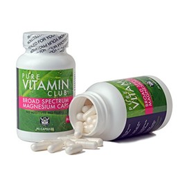 Magnesium 200 Mg Caps - Broad Spectrum. 90 Day Supply. Unique Blend of 4 Magnesium Forms. No Fillers, No Binders, No Added Ingredients. Pure Vitamin  