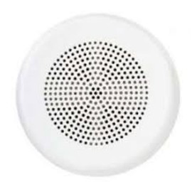 WHEELOCK LSPKWC-N LED 2W HF Speaker Round SEMI Flush Ceiling 24VDC White
