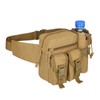 Unisex Waist Bag Bottle Pocket Waterproof Wearproof Lightweight Large Capacity