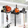 VANROUG Garage Organizer Trimmer Rack,Heavy Duty Weeder Eater Hanger Trimmer