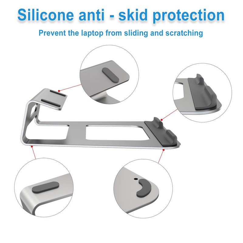 HFTEK - Laptop Notebook Stand for Office and Home, Aluminium