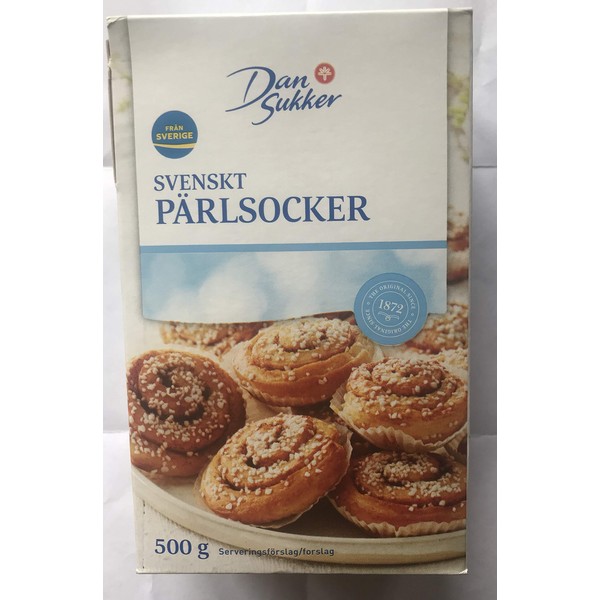 Dansukker Parlsocker Coarse Pearl Sugar (500g)