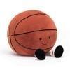 OSOCU Whimsical Basketball Stuffed Toy with Personality Face & Soft