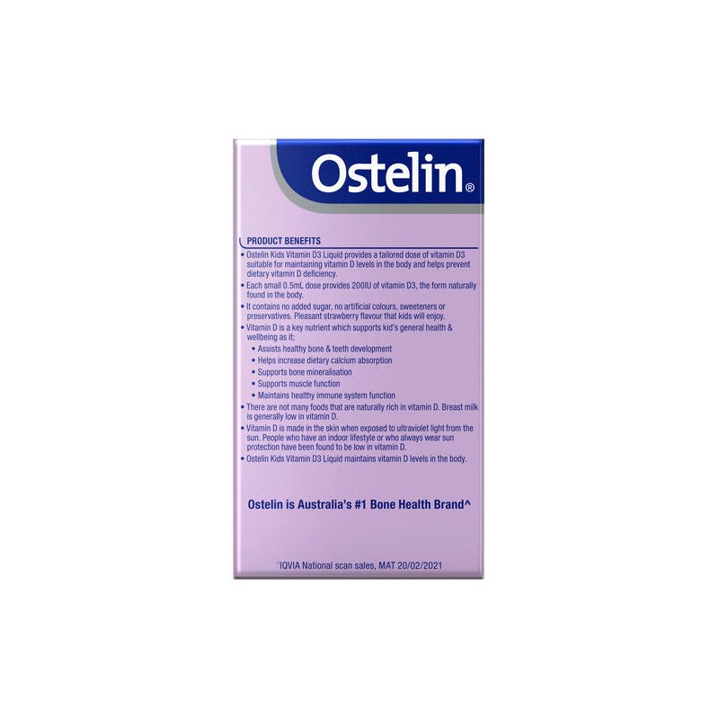 Ostelin Kids Vitamin D3 Liquid