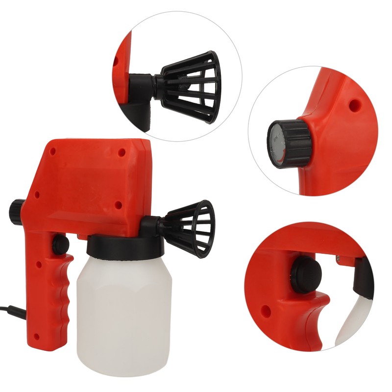 600ml Electric Spray Gun Uniform Mist Multifunctional Portable Paint Sprayer