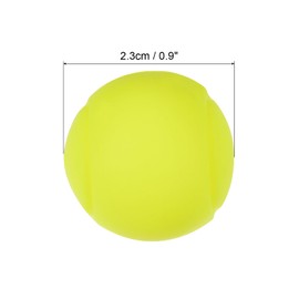 PATIKIL Tennis Vibrationsdämpfer, 3er-Pack Tennisschlägerdämpfer aus Silikon zur Schockdämpfung für Tennisschläger und Saiten, Gelb