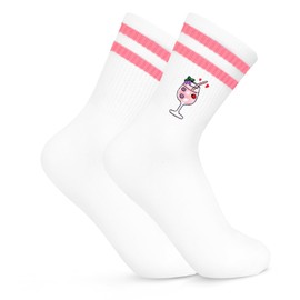 Kaempe Socken für Lillet Damen(36-42), Lustige Tennissocken Mit Motiv, Geschenkset für Lillet Frauen, Geschenk Beste Freundin Geburtstag, Socken Wein für Geschenke