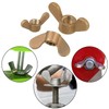 M5 Wing Nuts, Brass Butterfly Wing Nut, Heavy Duty Hand