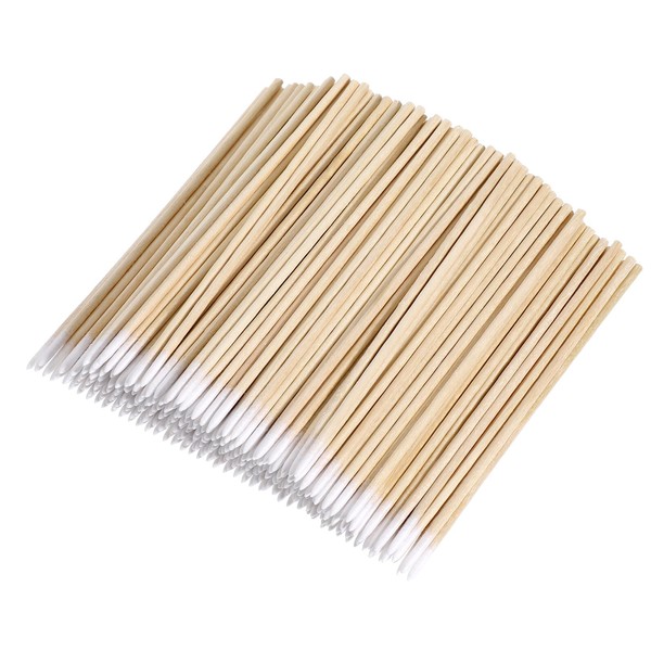 400 Pcs Cotton Swabs Pointed Tips Microblading Cotton Swabs 4