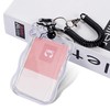 SHENLIU Cute Photocard Holder, Plastic Id Badge Holder, Star Wave