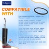 4 Pack Vacuum Belts for Sanitaire Commercial Upright SC679, Round