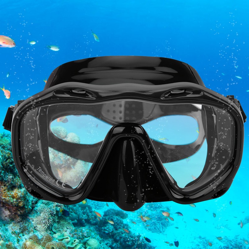 Adult Diving Goggles Face Shield Glasses Silicone Eye Protector Snorkeling