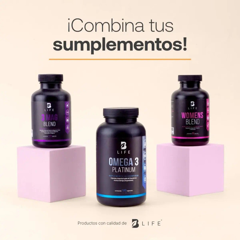 Mezcla Magnesios 100 Cáps Citrato Oxido Gluconato Life