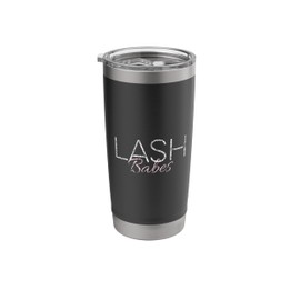 Vintage Lash Babes Lash Artist Lash Tech Eyelashes Stainless Steel Insulated Tumbler