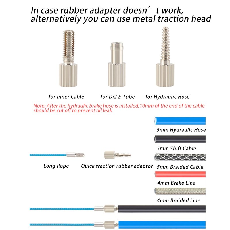Bike Internal Cable Routing Tool Kit - Effortless Internal Cable