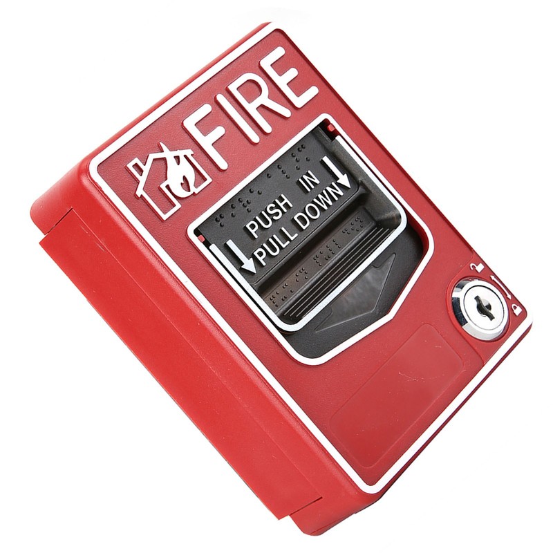9-28VDC Manual Multiple Wire System Safety Fire Pull Station Alarm