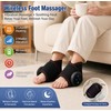 Portable Heated Foot Massager for Relaxation – Wireless Vibration Massage