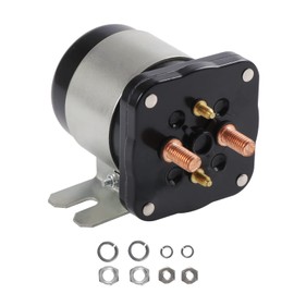 LDMINDA 36V 4 Terminal Solenoid 20468G1 36V Solenoid Relay Switch Replacement for EZGO/Cushman/Textron Club Car DS Columbia Yamaha Electric for 1989 -up Replace 114-3611-020 586-117111 586-906